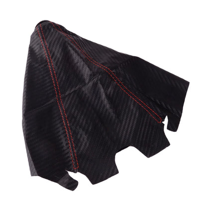 Carbon Fiber Universal Gear Shift Knob Boot Cover for Car
