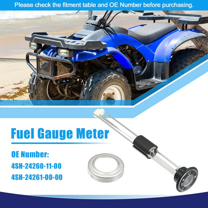 ATV Fuel Gauge Meter Metal for Yamaha BIG BEAR 400 (2000–2012)