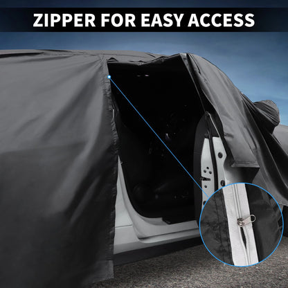 Waterproof PEVA Car Cover for Mercedes-Benz C-Klasse 2014-2023 with Zipper