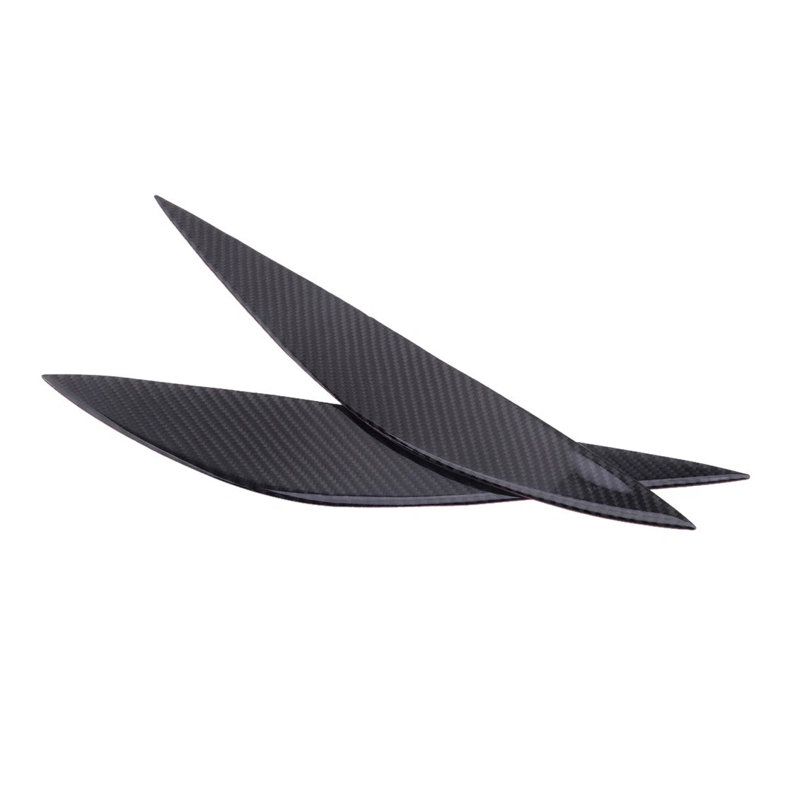 Carbon Fiber Headlight Eyelid Covers for Benz W204 C Class (2007-2014)