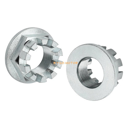 Rear Wheel Axle Nut with Pin for Honda Foreman 400 450 500 520