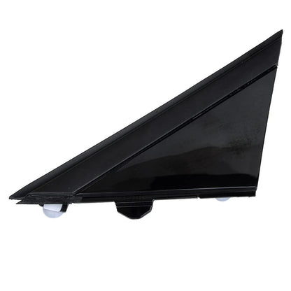 Gloss Black Left Door Mirror Cover for Fiat 500 (2012-2017)