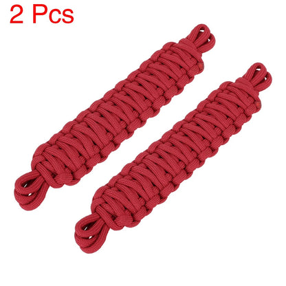 2 x Car Door Limiting Straps for Jeep Wrangler (1987-1995) - Red