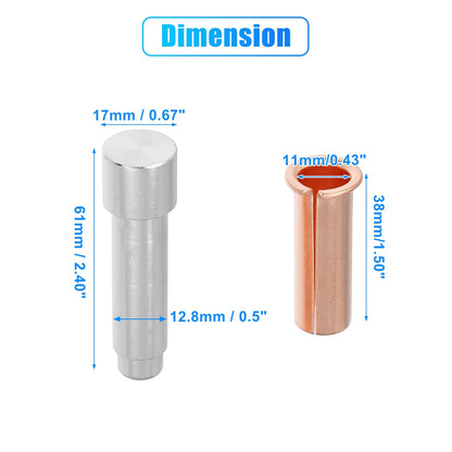 Door Hinge Pin & Bushing Repair Kit for Jeep Wrangler JKU (2007-2019)