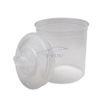 22oz Disposable Paint Cup & Collar for Spray Gun