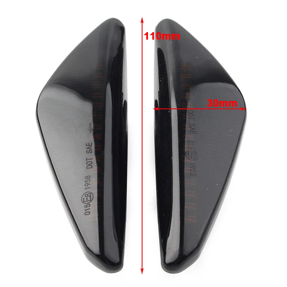ABS Dynamic LED Side Marker Turn Signal Lights for BMW F25 E70 E71 E72 E70 (2010-2017)
