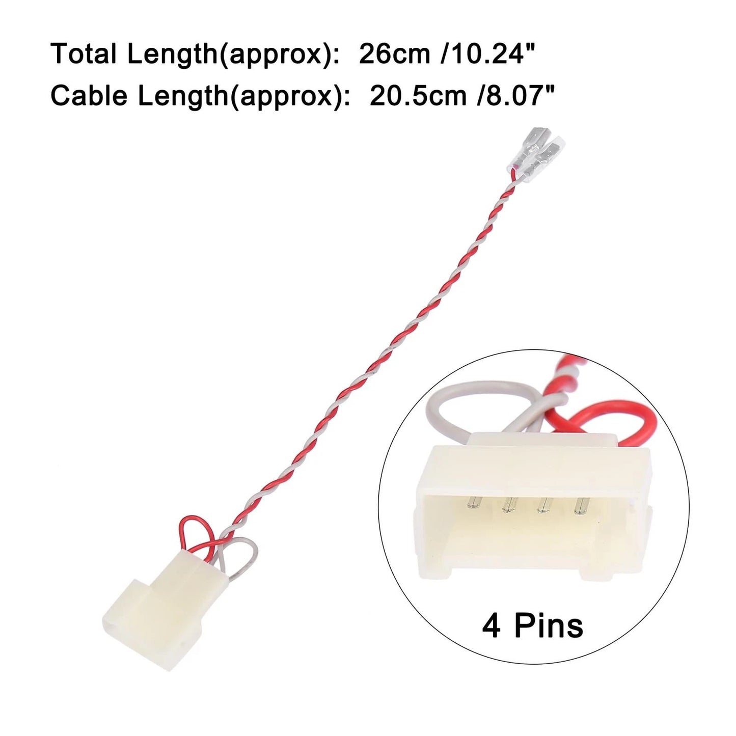 4 x Car Speaker Connector Wire Harness Adapter for Toyota Subaru