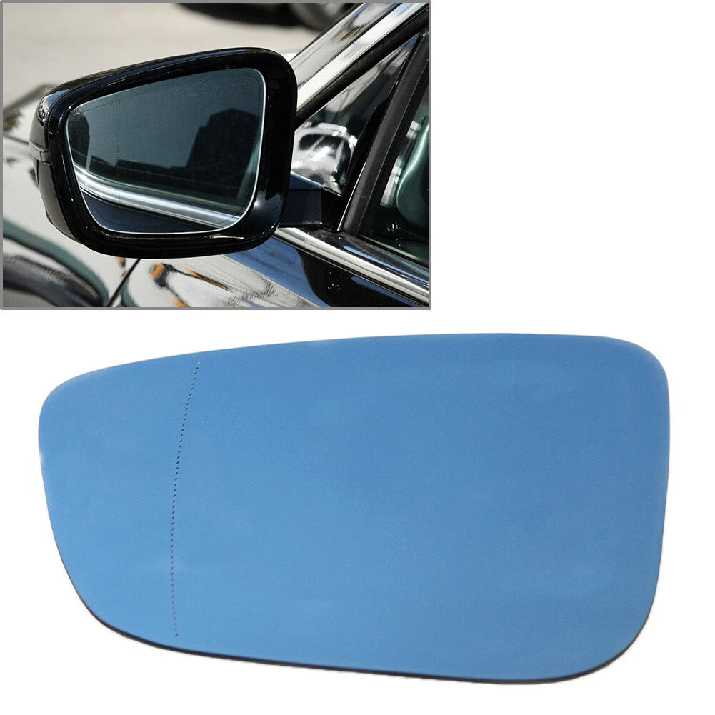 Blue Exterior Rearview Mirror Lens for BMW 3 5 6 7 8 Series
