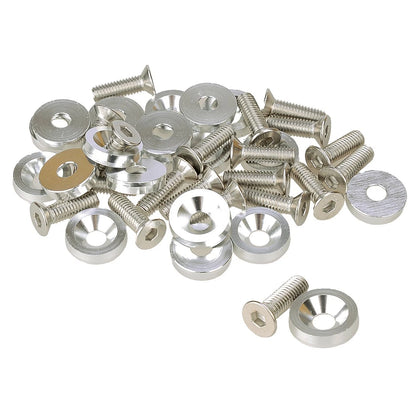 20 x Billet Fender Bumper M6 Washer Bolts for Engine Bay Dress Up