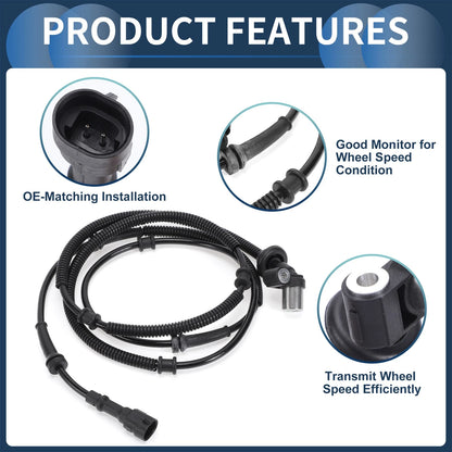 ABS Wheel Speed Sensor for Jeep Wrangler Rear Right (2011-2018)