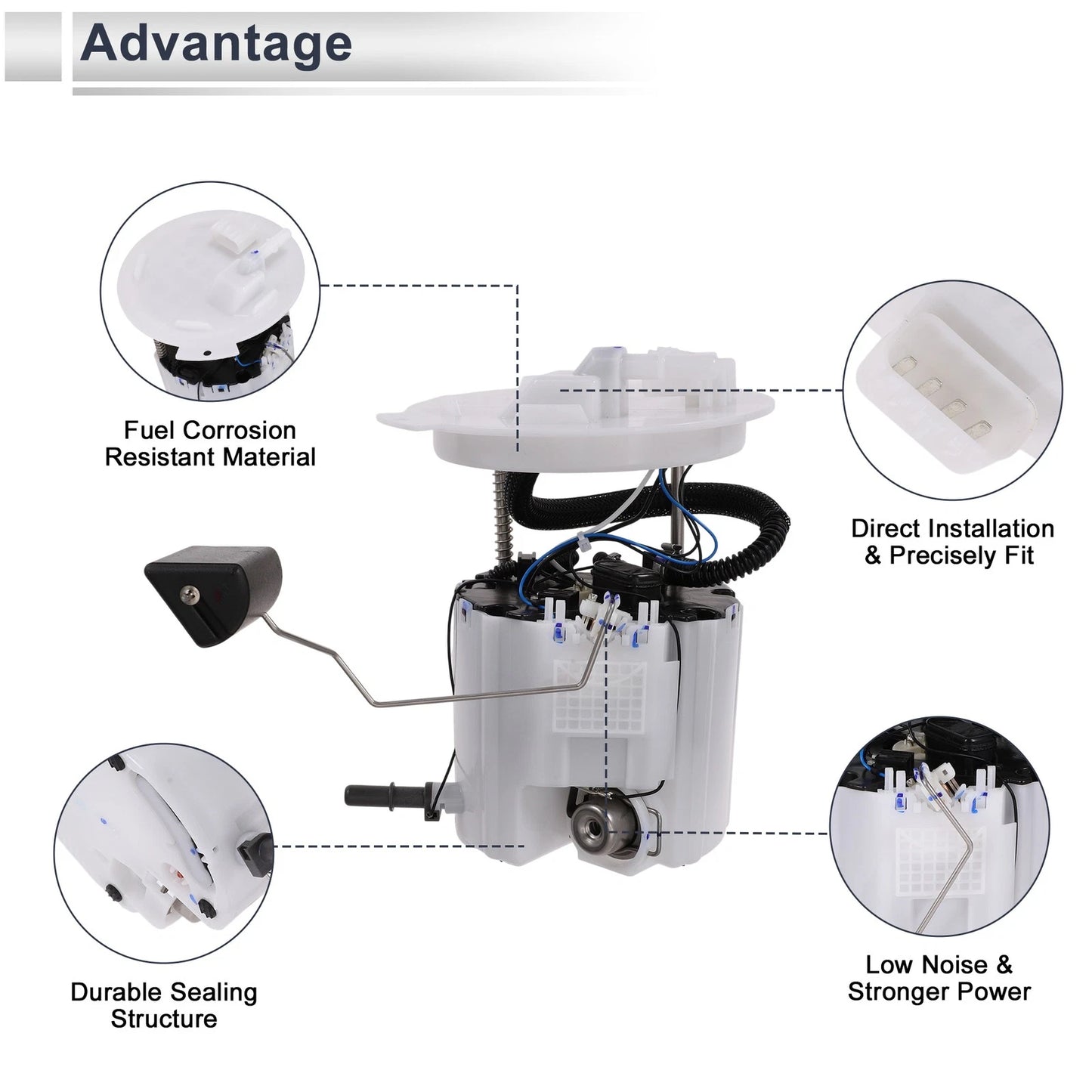 Fuel Pump Assembly for Chevrolet Camaro (2010 - 2015)