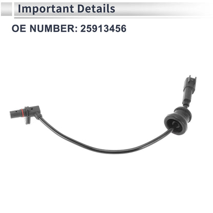 ABS Wheel Speed Sensor for Chevrolet Equinox Rear Left/Right (2010-2017)