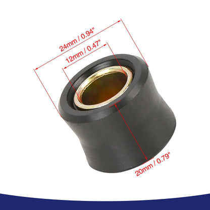 12mm Rear Shock Absorber Cushion Rubber Ring Bushing 2 x Universal for Car