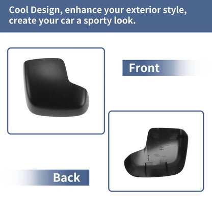 Right Passenger Side Mirror Cover Cap for Citroen Nemo (2008-2018)