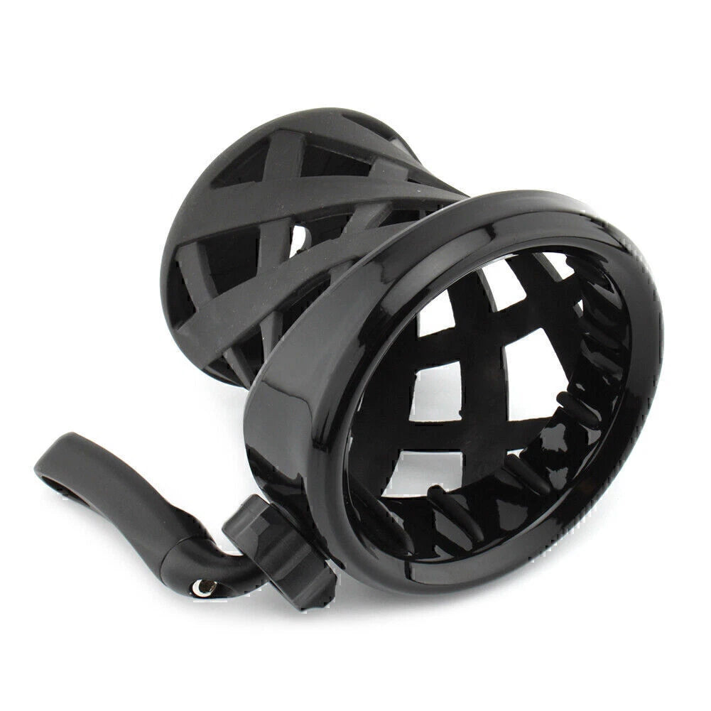 Black Cup Holder Drink w/Basket Mount for BMW R18 (2020-2023)