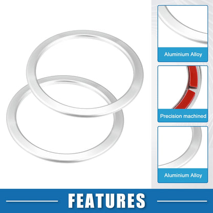 4 x AC Air Vent Outlet Cover Ring Trim for Toyota Tundra (2014–2021)