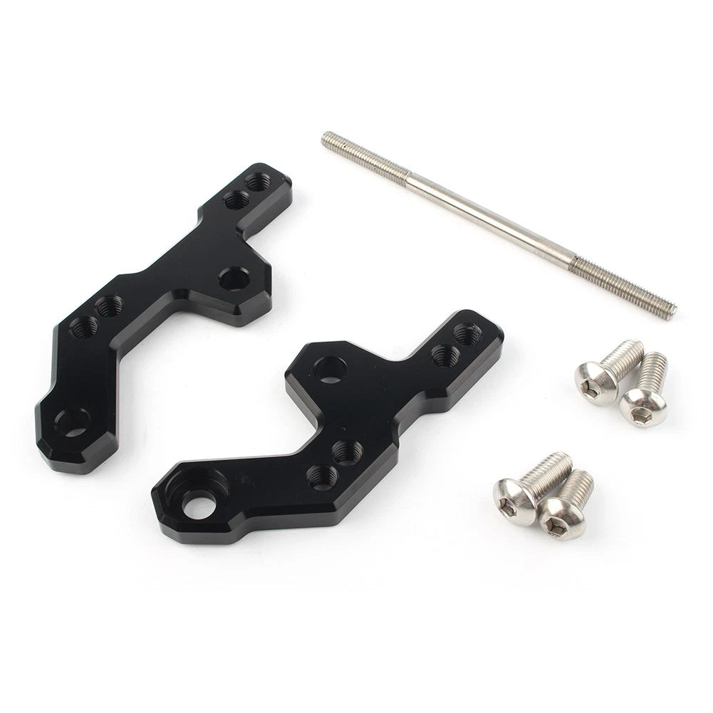 Rearset Base Mount Plate Bracket for Kawasaki Ninja 250 300 Z250 Z300 (2013-2016)