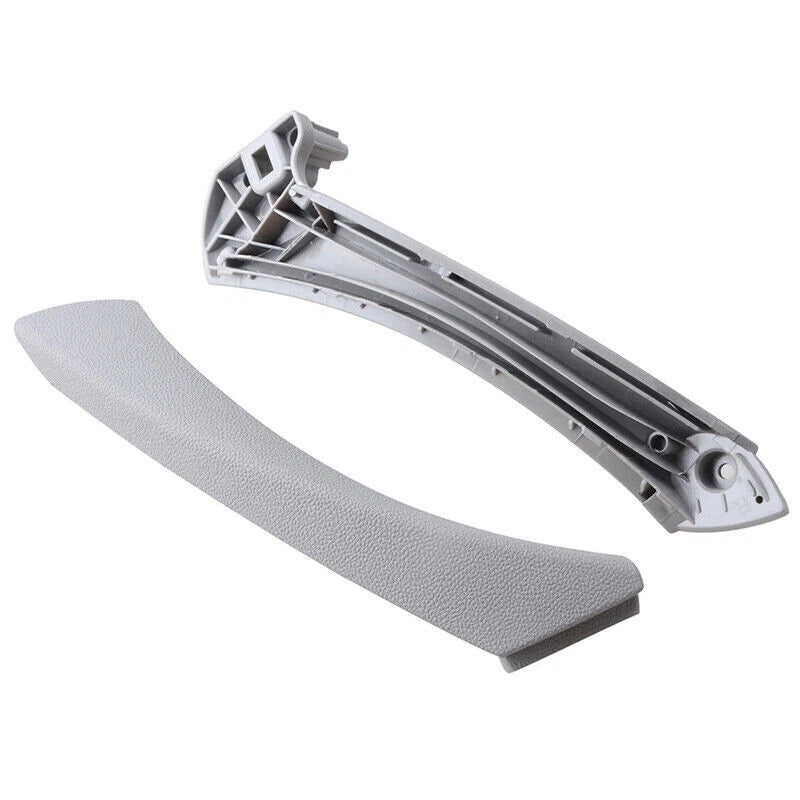 Gray Inner & Outer Door Handle Trim Cover for BMW E90 328i (2007-2013)