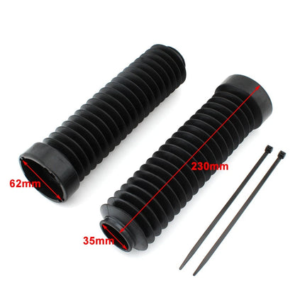 2 x Front Fork Shock Boots Dust Covers for Honda ATC 250R (1983-1986)