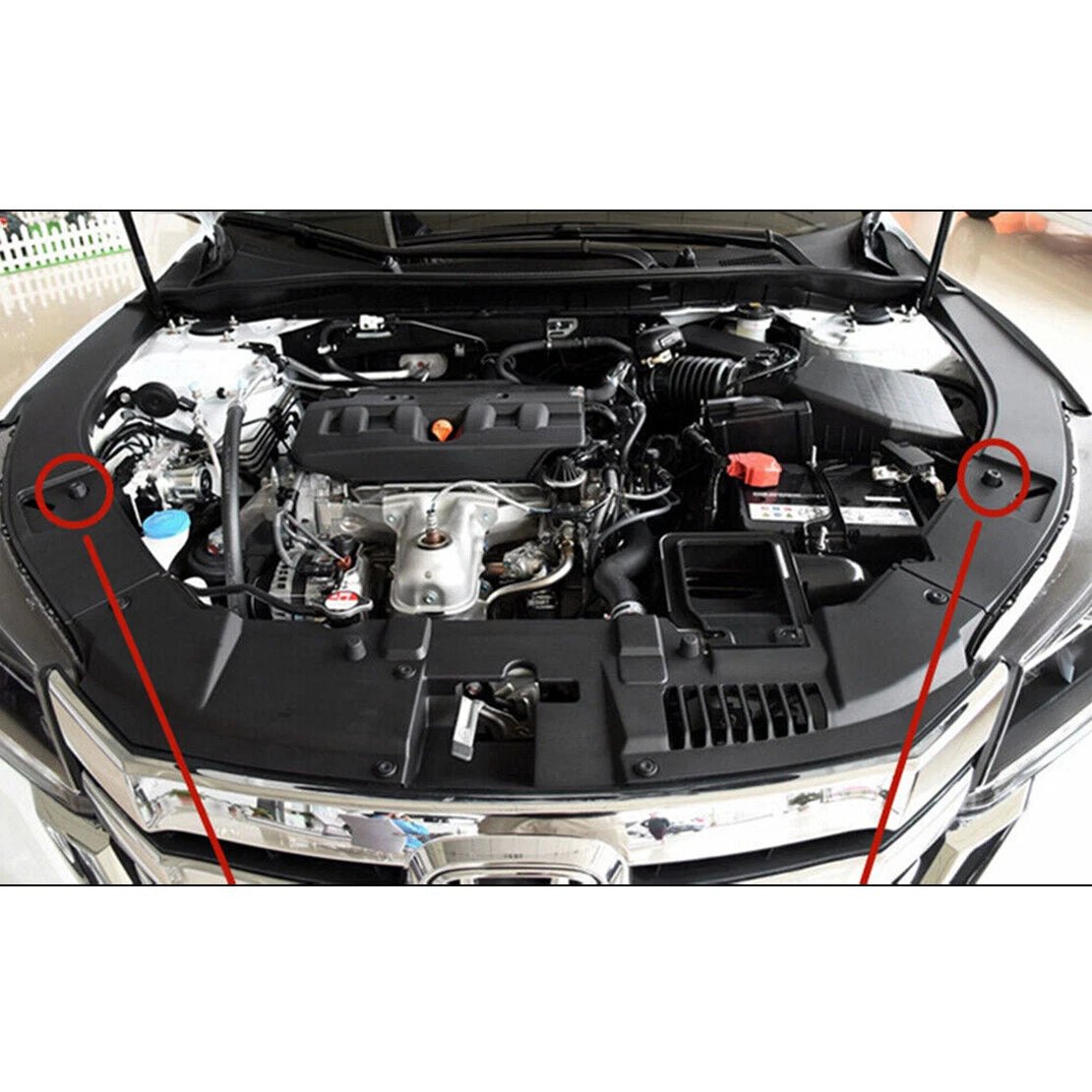 Rubber Front Bumper Hood Damper Buffers for Honda