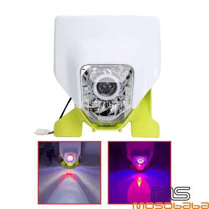 Off Road Motorcycle LED Headlight DRL for FX FC 250 350 450 TE FE 125-501 (2017-2023)