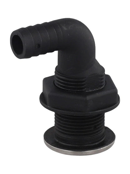 1 x Bilge Pump Fitting 33MM Bilge Thru Elbow Hull Fitting for Boat