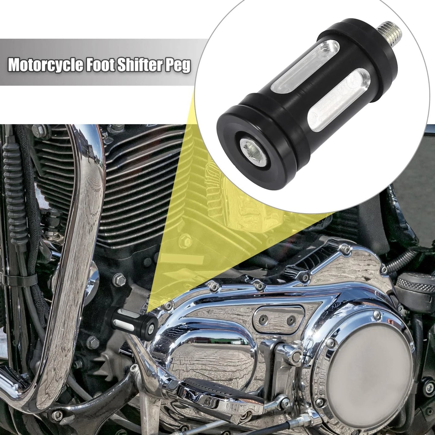 2 x Foot Shifter Peg for Harley Softail Sportster Dyna (2000–2023)