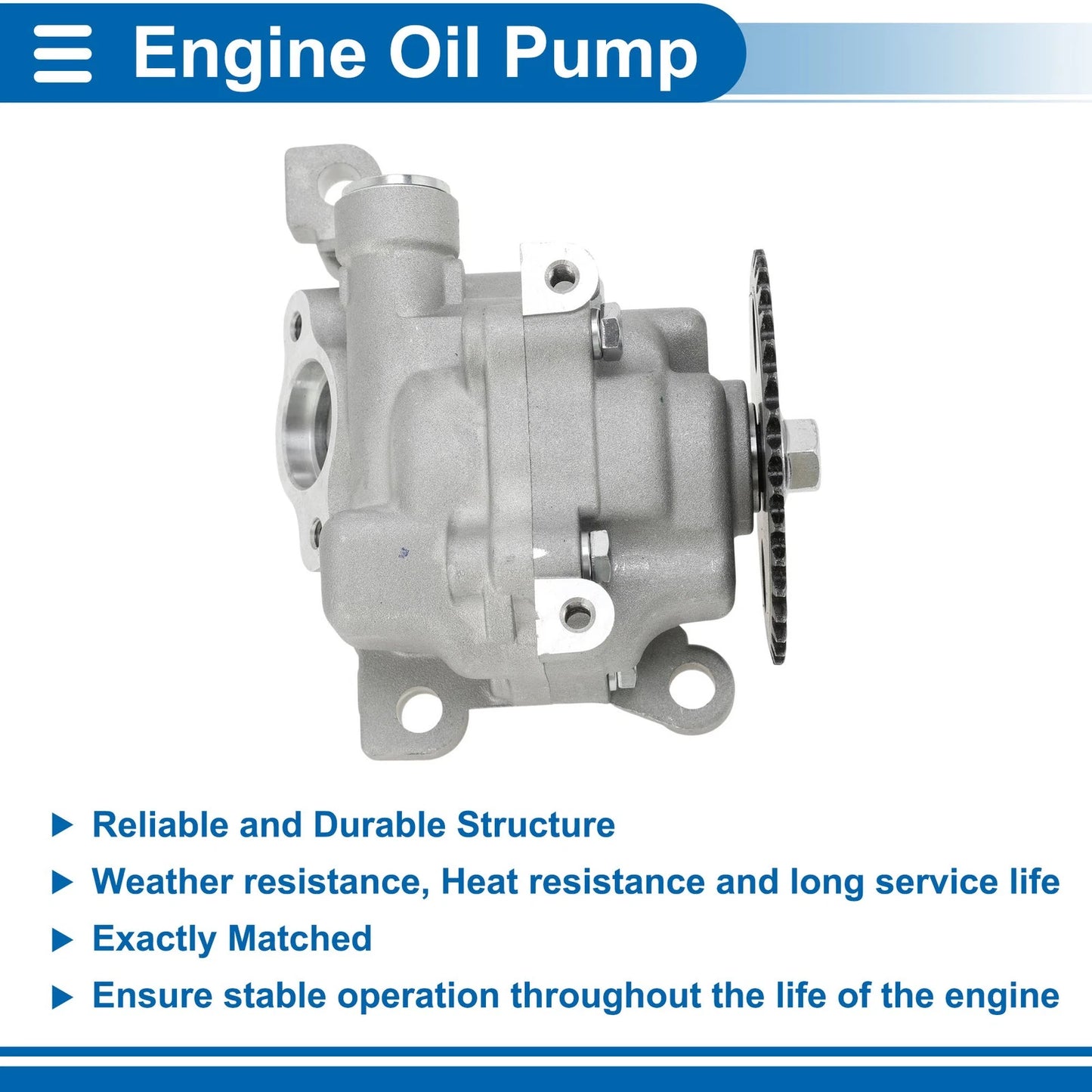 Engine Oil Pump for CHEVROLET TRACKER (1999 - 2003)