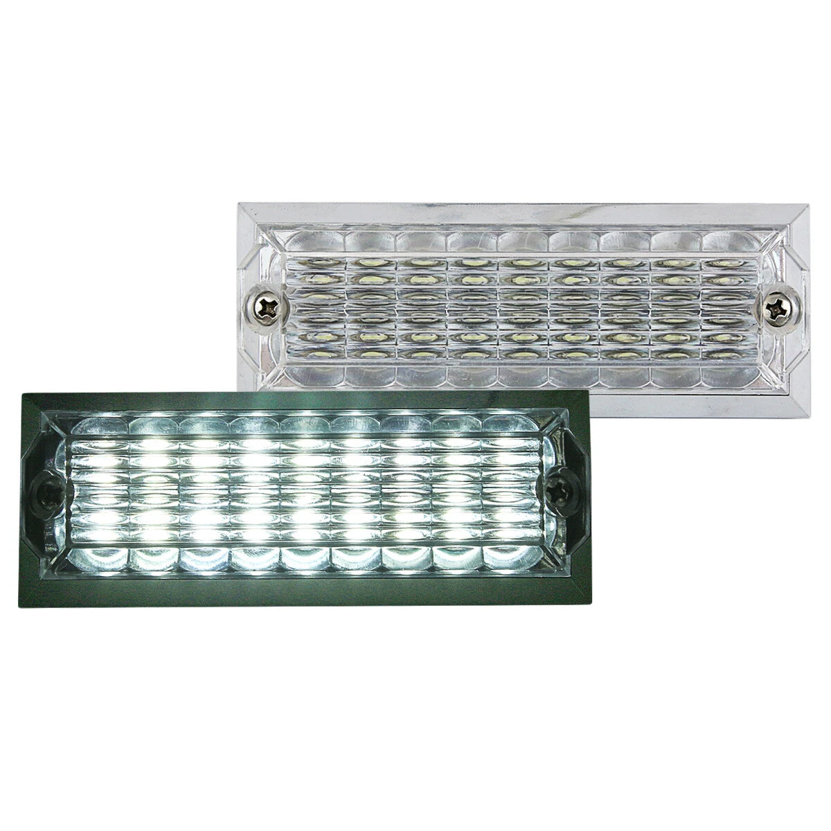 12V White LED Side Marker Turn Signal Lights for Universal