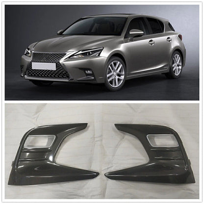 2 x Front Fog Light Lamp Cover for Lexus CT200h (2018-2021)