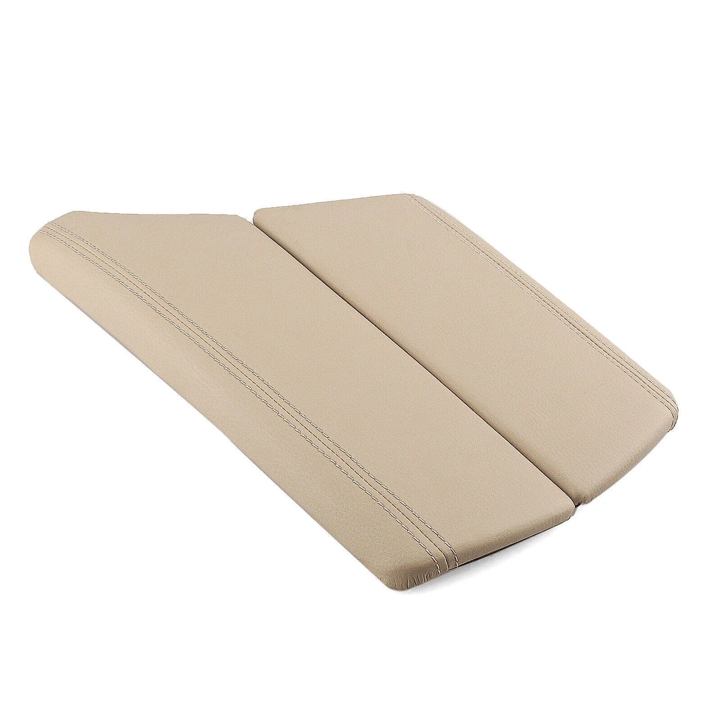 Beige Center Console Armrest Cover + Side Decor Trim for BMW 5 Series F10 (2010-2017)