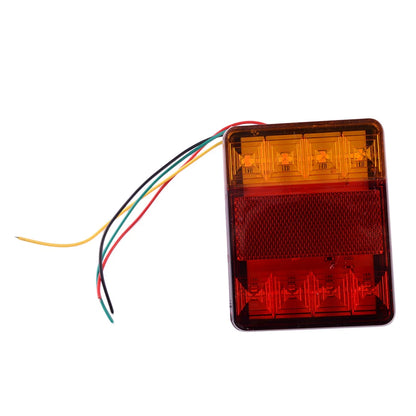 8" LED Rear Tail Lights for Trailer Truck