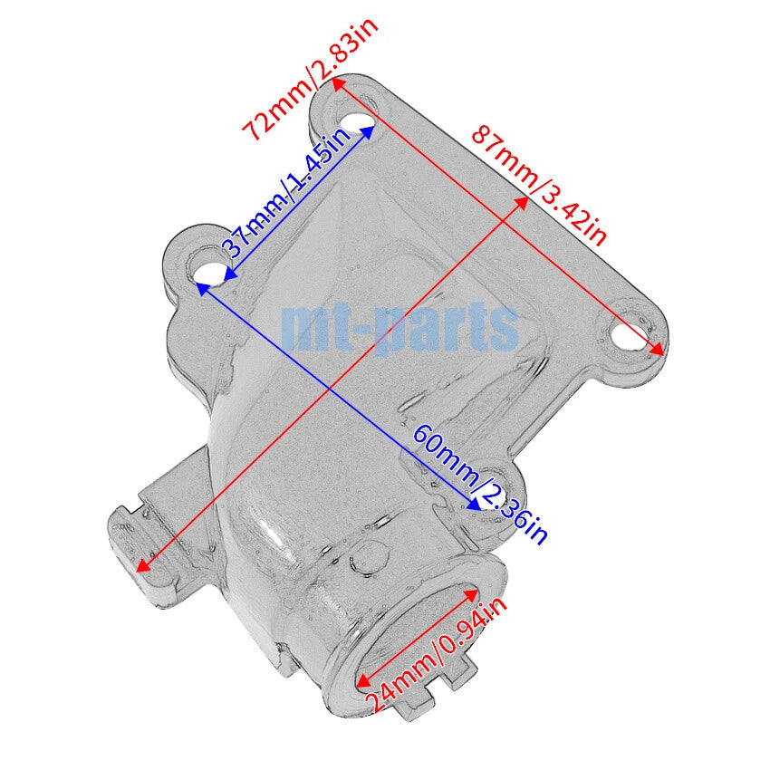 Intake Manifold Boot for Yamaha BA50 Gear (1994-1996)