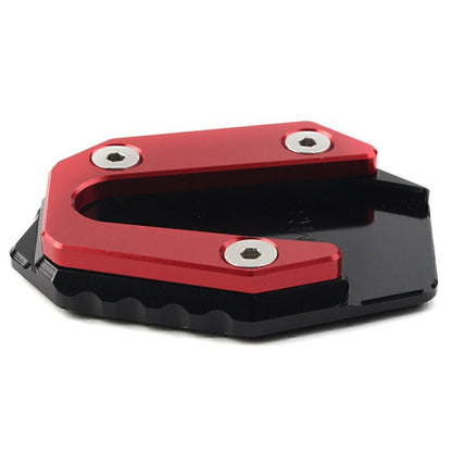 Red Side Stand Kickstand Plate Pad for Yamaha YZFR25 YZFR3 MT-25 MT-03 (2014-2019)