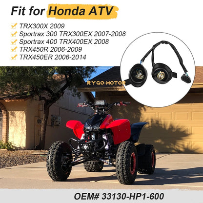 Headlight Socket for HONDA TRX450ER TRX450R (2006–2014)