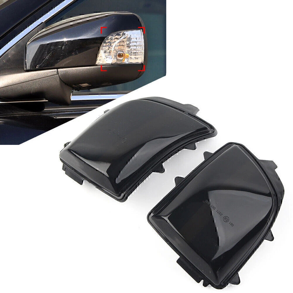 LED Dynamic Turn Signal Light Mirror Indicator Lamp Pair for Volvo XC90, XC70