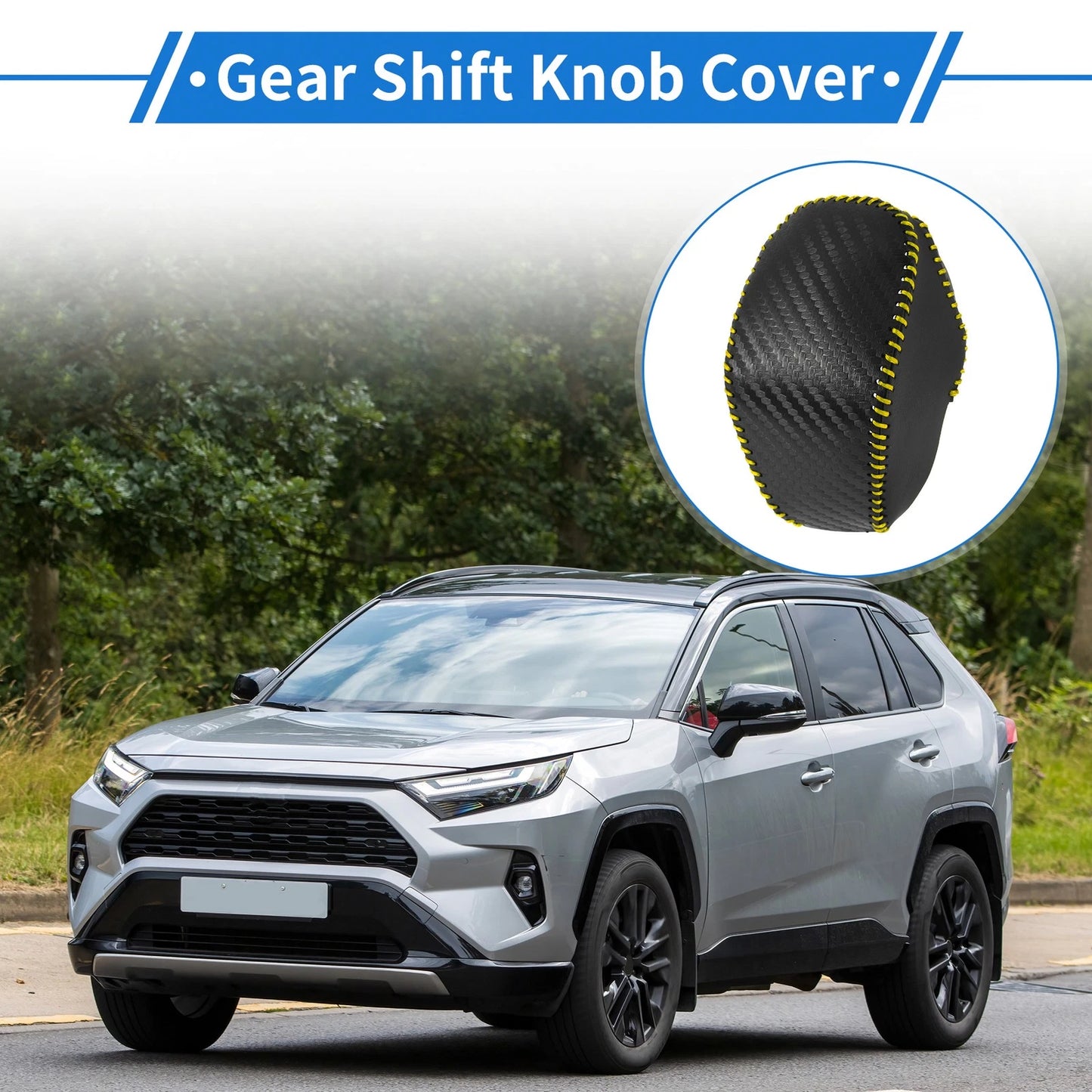 Gear Shift Knob Cover Car for Toyota RAV4 (2019–2024)