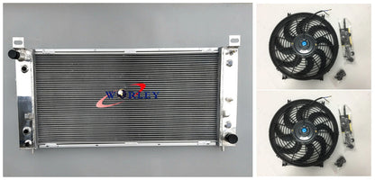 VIC-34" Radiator & Fan for Chevrolet Silverado 1500/2500/3500 (2007-2013)