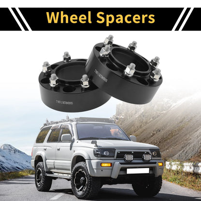 2 x 6x139.7mm Wheel Spacer 106.1mm M12x1.5 for Toyota 4Runner (1989–2023)