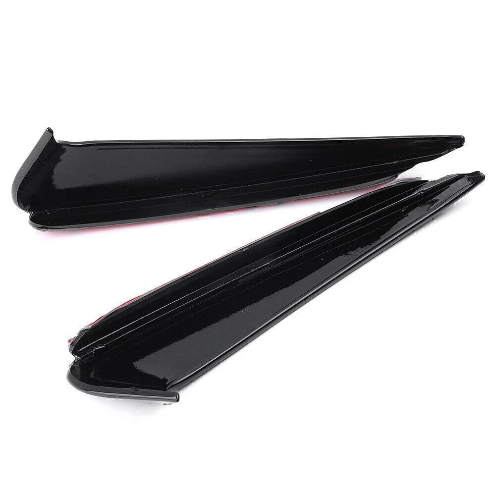 Rear Bumper Spoiler Canard Cover Trim for Benz W205 C-Class (2015-2021)