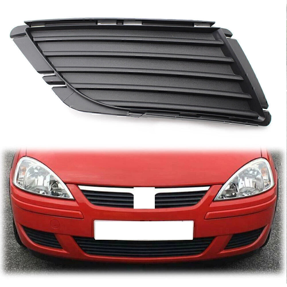 Front Bumper Fog Light Grille Right for Vauxhall Corsa C (2003-2006)