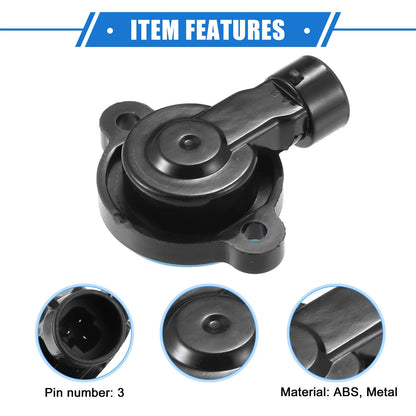 Throttle Position Sensor for Chevrolet GMC Black with Gasket