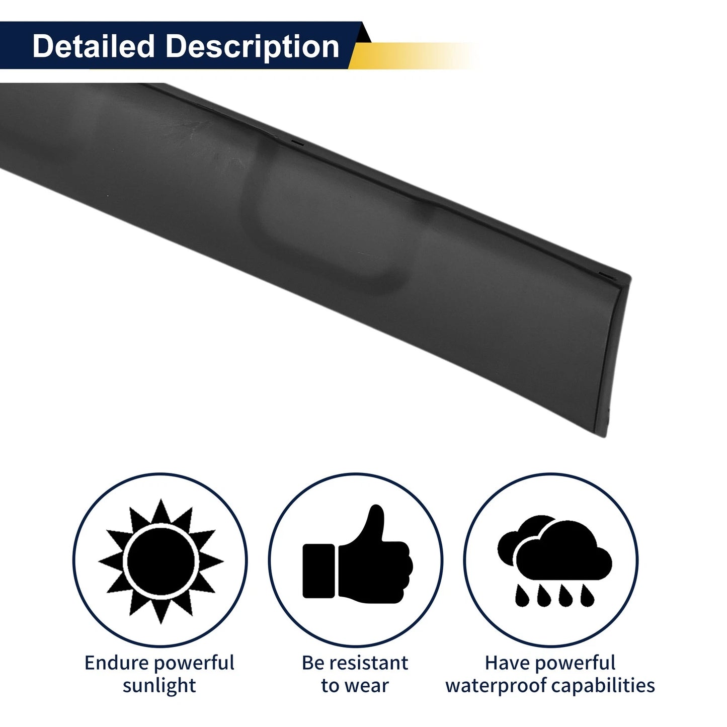 Front Left Door Trim Garnish for Honda CR-V (2007-2011)