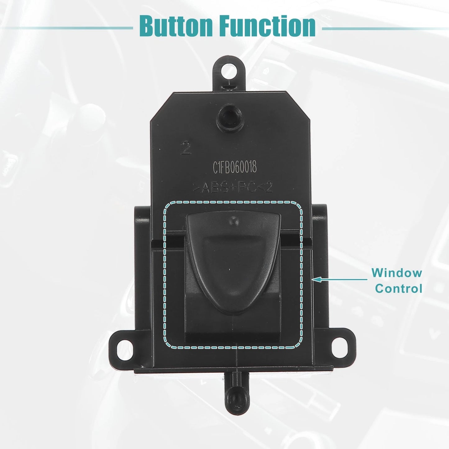 Passenger Side Power Window Switch for Honda Civic Sedan (2006-2011)