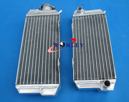 Aluminum Radiator & Hose for Honda ATV ATC250R 1985-1986 () Blue