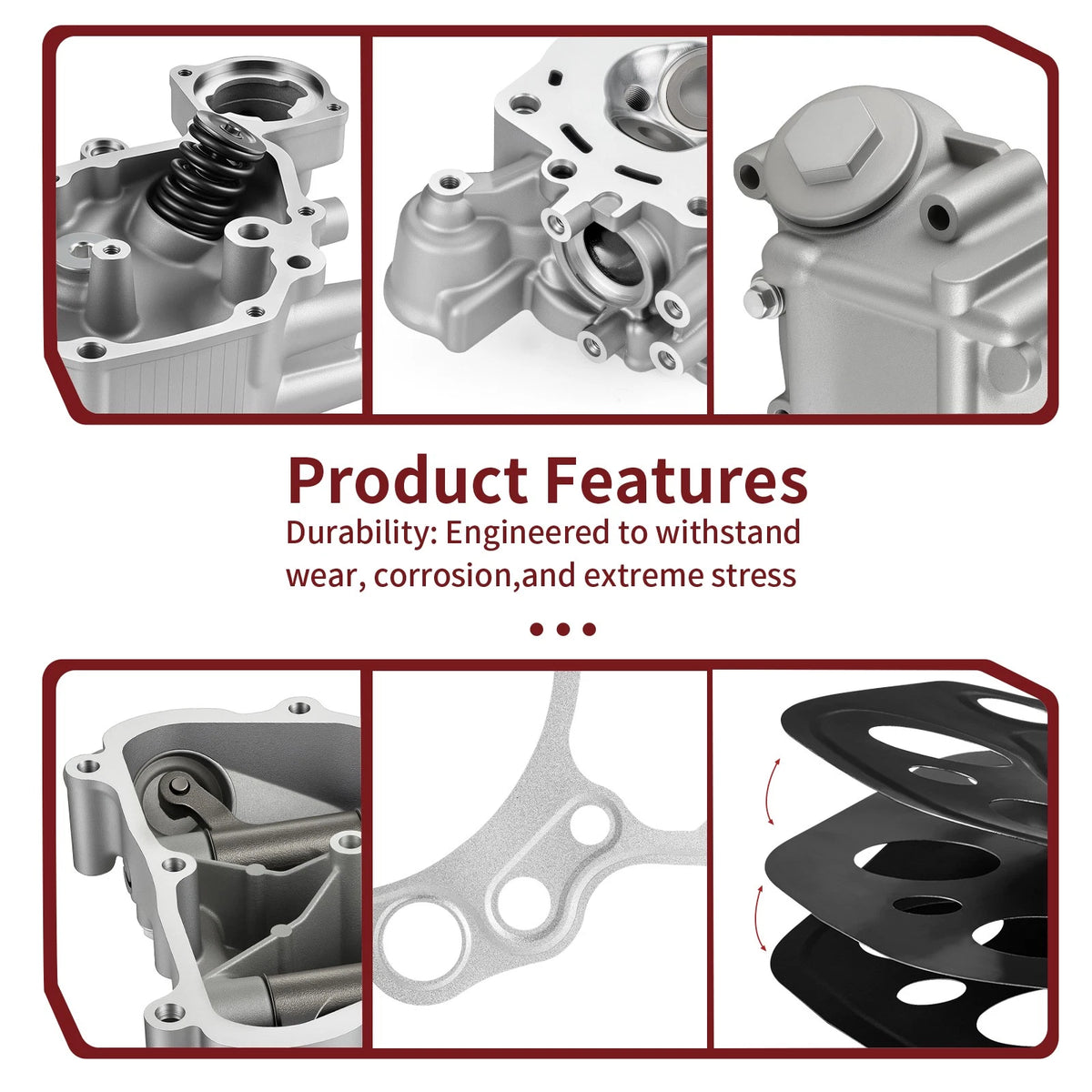 Cylinder Head & Cover & Top End Gaskets for Honda Rancher TRX 420 (2007–2014)