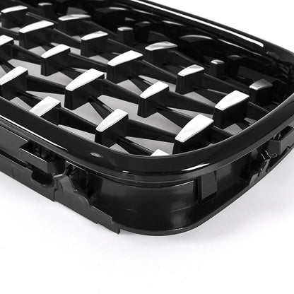 Black Kidney Diamond Grill for BMW E46 320i 325i 330i 2002-2005