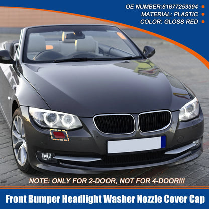 Right Side Front Bumper Washer Nozzle Cover for BMW E92 (2011-2013)