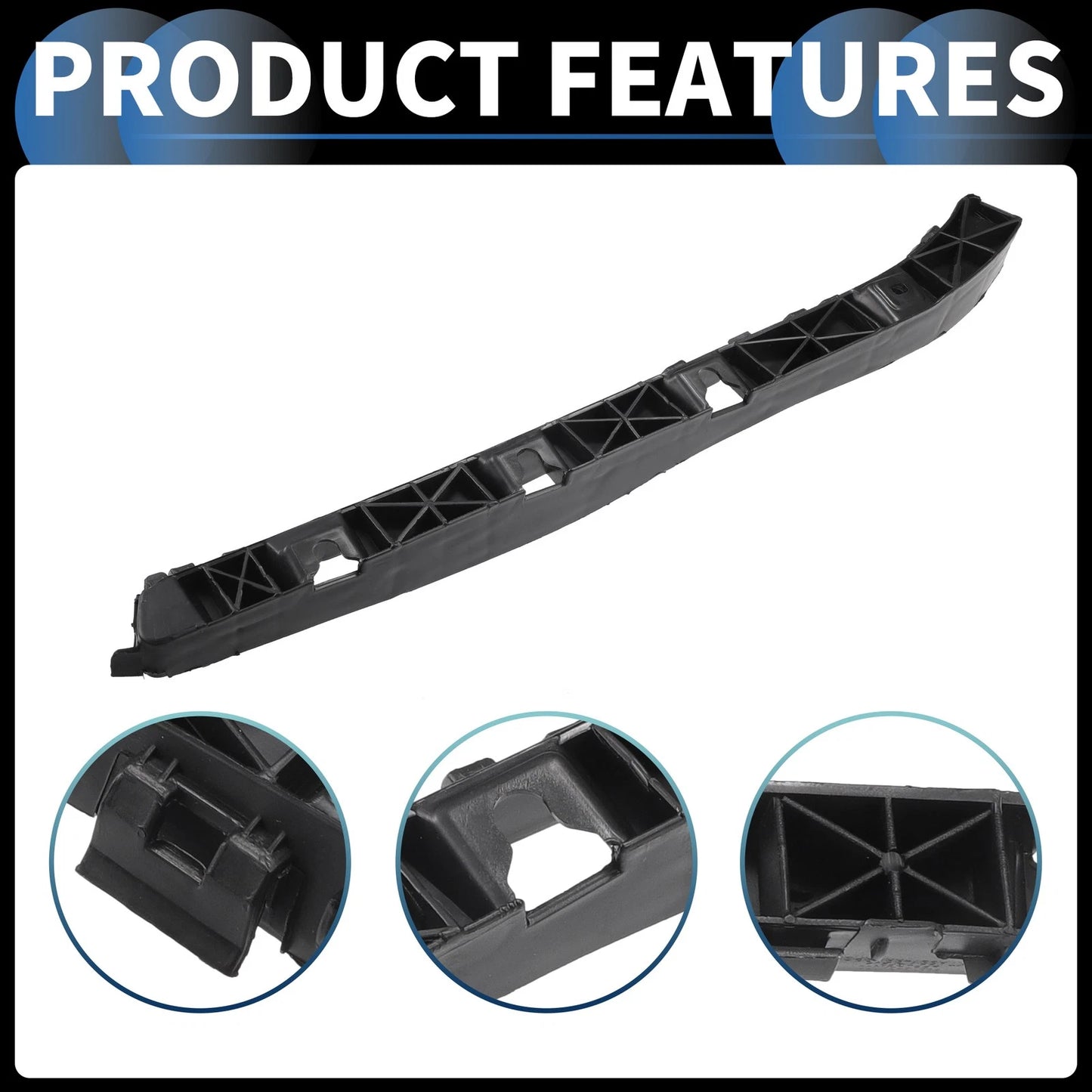 Right Rear Bumper Retainer Bracket for Hyundai Elantra (2011-2016)