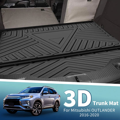 Cargo Liner Rear Trunk Mat for Mitsubishi Outlander (2016-2020) 1 Pc
